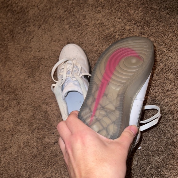 Nike Air Force 1 white gray platinum - Picture 5 of 5